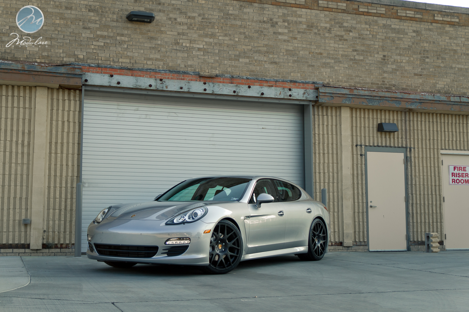 Panamera Black Satin