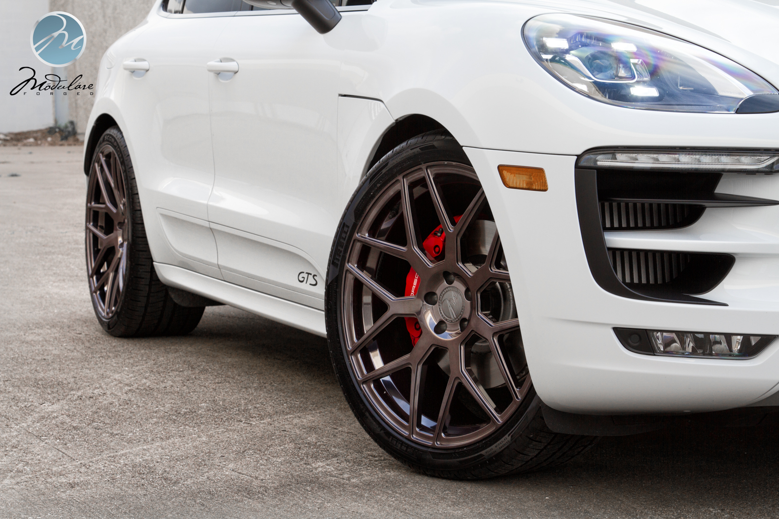 Modulare Wheels 2017 Porsche Macan GTS 22" Modulare B32