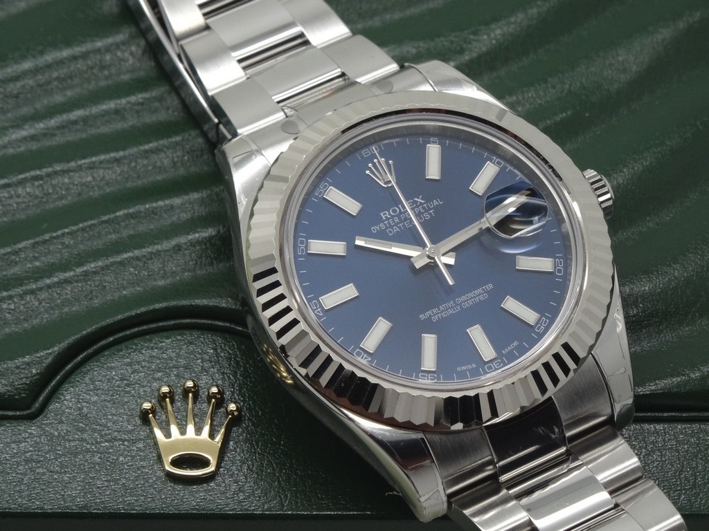 Rolex Datejust II 116334 41mm Fluted 