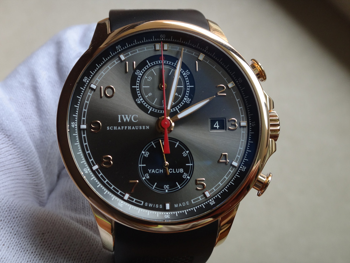 FS IWC Portuguese Yacht Club Chronograph IW390202 46mm Rose Gold
